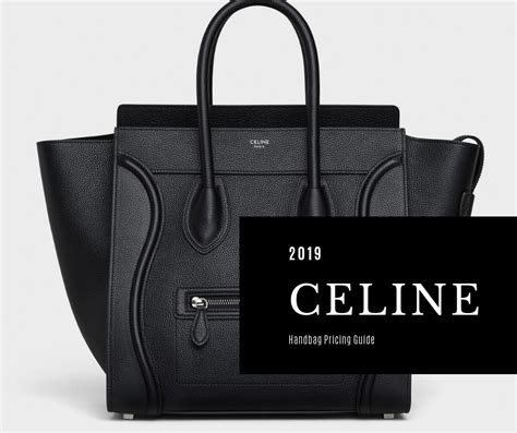 celine clear bag 2018|Celine bag price list.